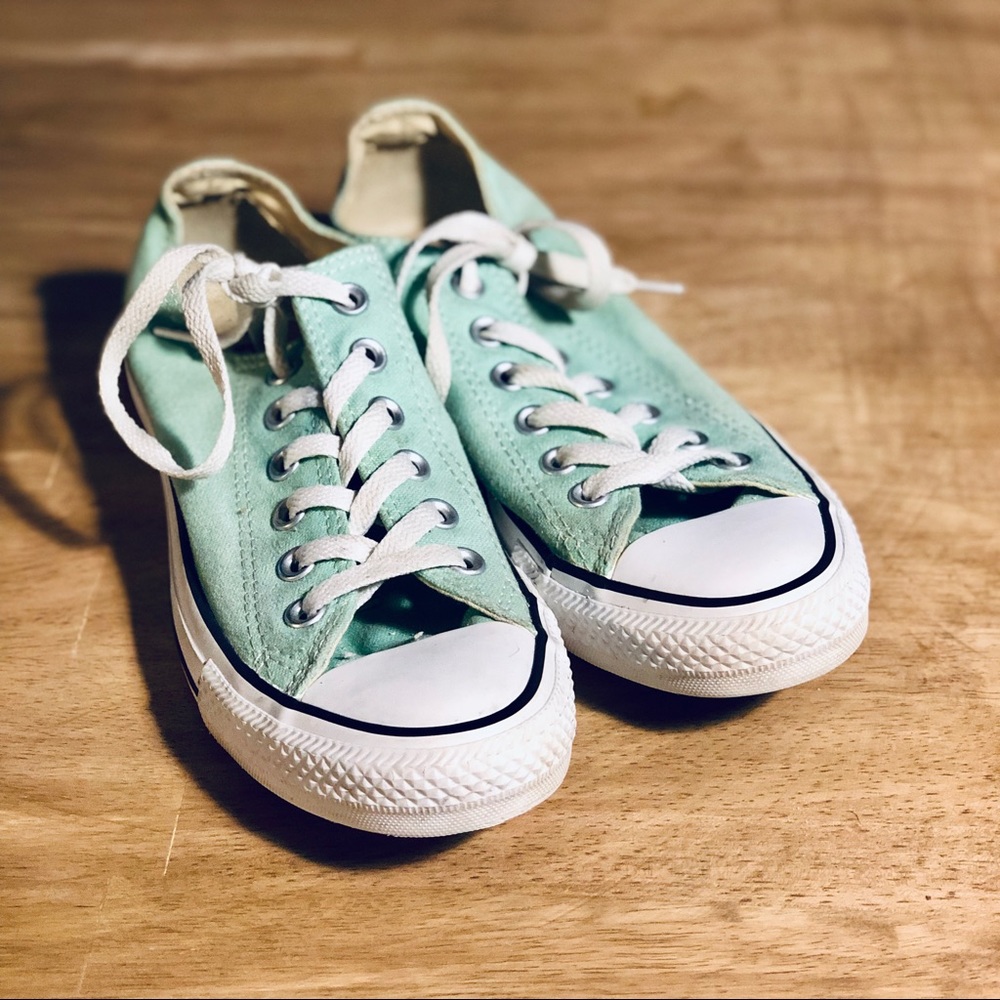 Converse All*Star Mint Green Chucks